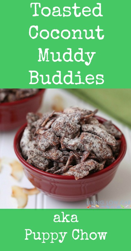 toasted coconut muddy buddies