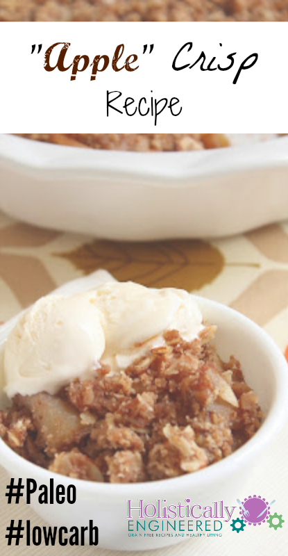 Apple Crisp Recipe #paleo #lowcarb