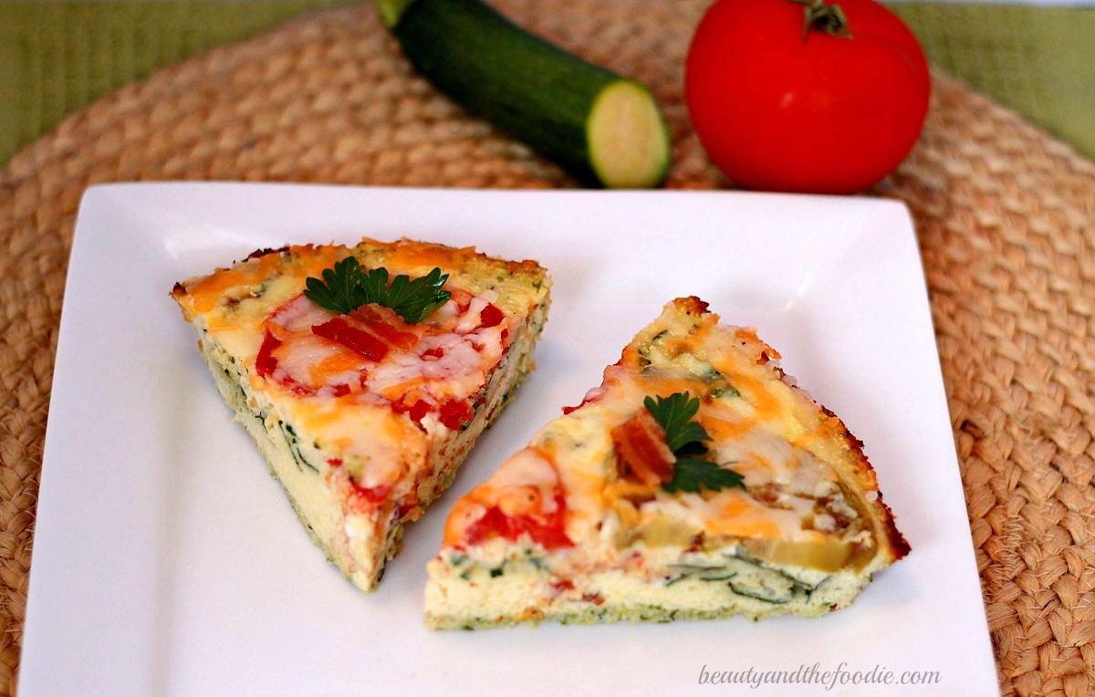 Bacon and Tomato Quiche a Guest Post by Beauty and the Foodie ...