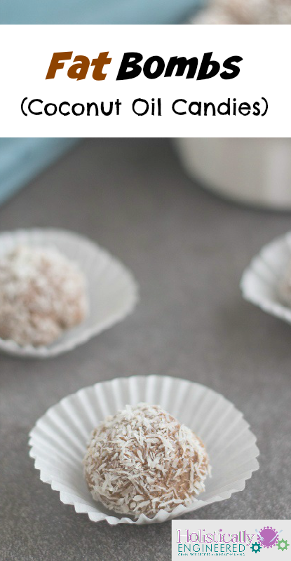 Fat Bombs (Coconut Oil Candies) #paleo