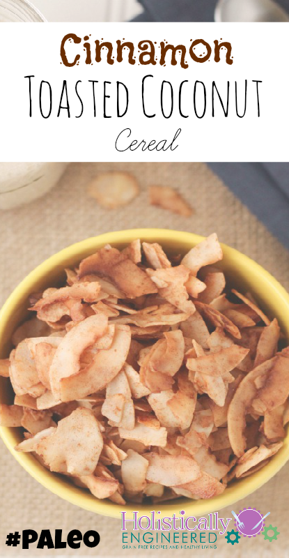 Cinnamon Toasted Coconut Cereal #paleo