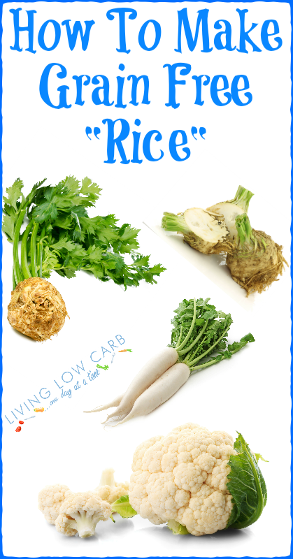 How To Make Grain Free Rice Plus a Video