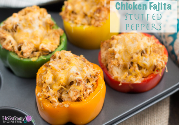 Chicken Fajita Stuffed Peppers Holistically Engineered