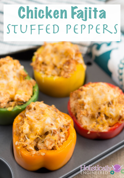 Chicken Fajita Stuffed Peppers