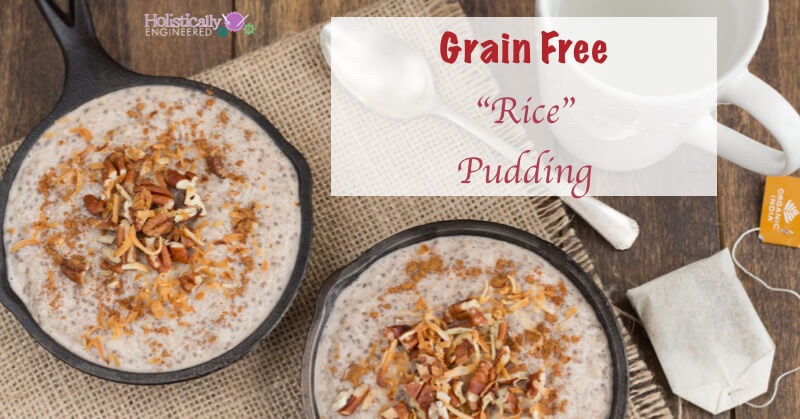 Cinnamon &quot;Rice&quot; Breakfast Pudding Holistically Engineered