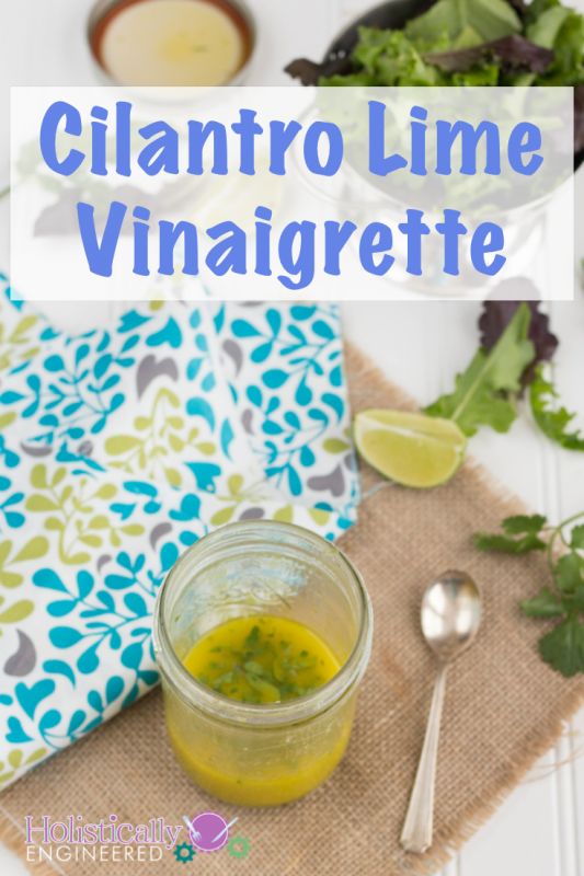 Paleo Cilantro Lime Vinaigrette #paleo #lowcarb