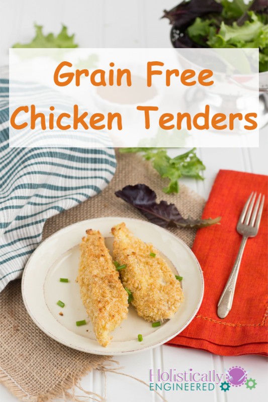 Grain Free Paleo Chicken Tenders #lowcarb #paleo #grainfree