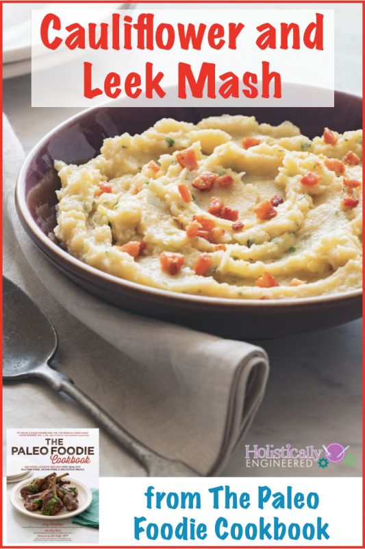 Paleo Cauliflower and Leek Mash