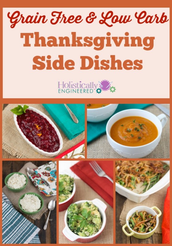 Low Carb and Paleo Thanksgiving Side Dishes